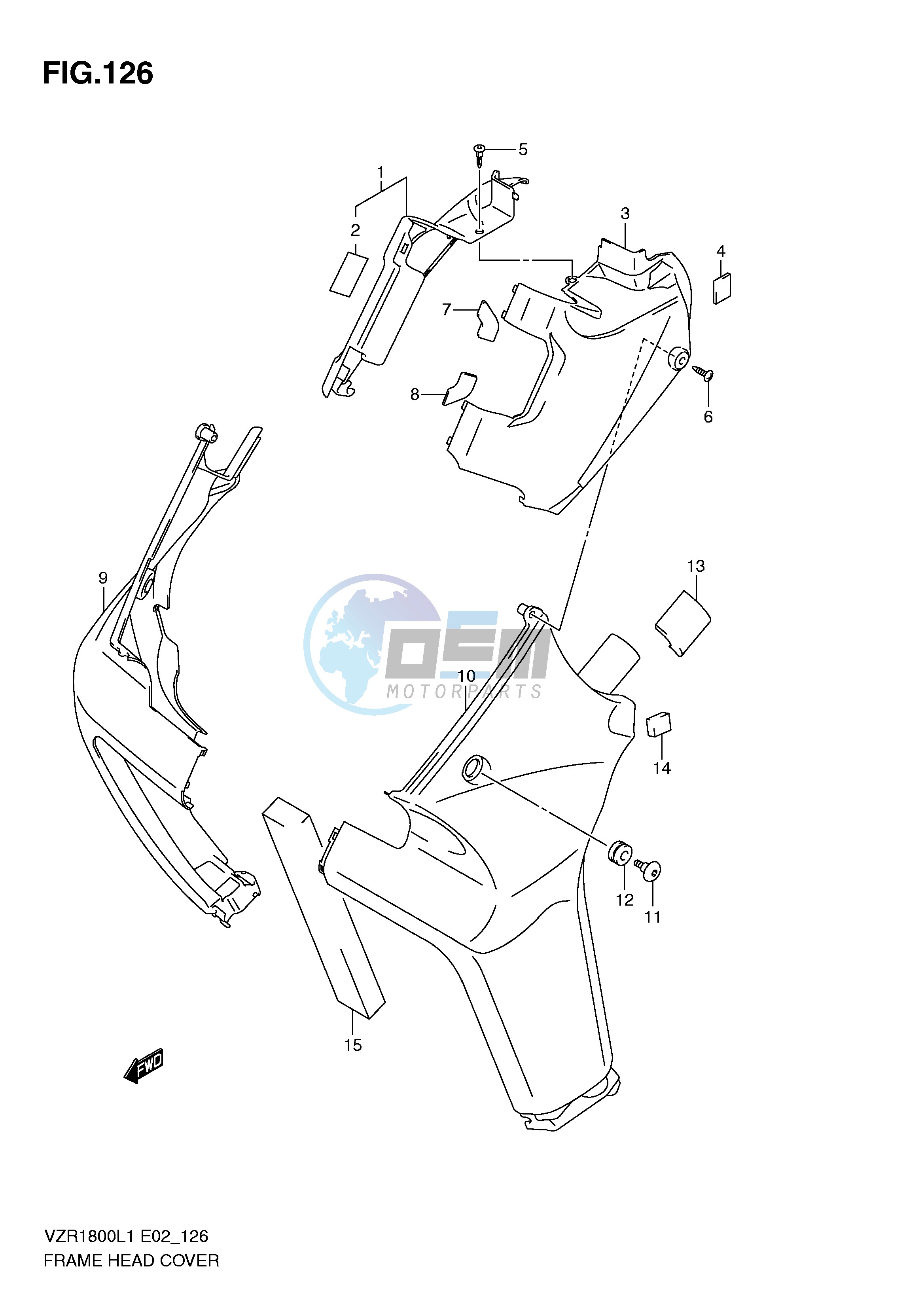 FRAME HEAD COVER (VZR1800L1 E2)