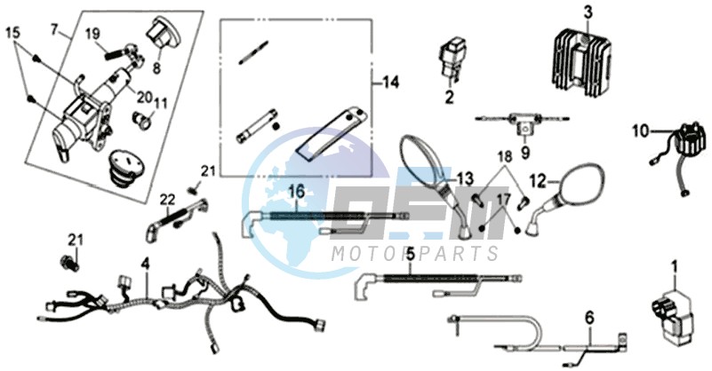 WIRING HARNASS - ELECTRONIC PARTS