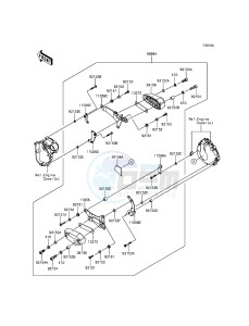 NINJA_ZX-6R ZX636EFFA FR GB XX (EU ME A(FRICA) drawing Accessory(Engine Guard)