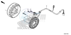 TRX420TM1G TRX500FA Europe Direct - (ED) drawing GENERATOR