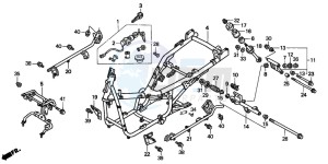 FES250 FORESIGHT drawing FRAME BODY