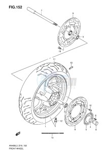 AN400Z ABS BURGMAN EU-UK drawing FRONT WHEEL