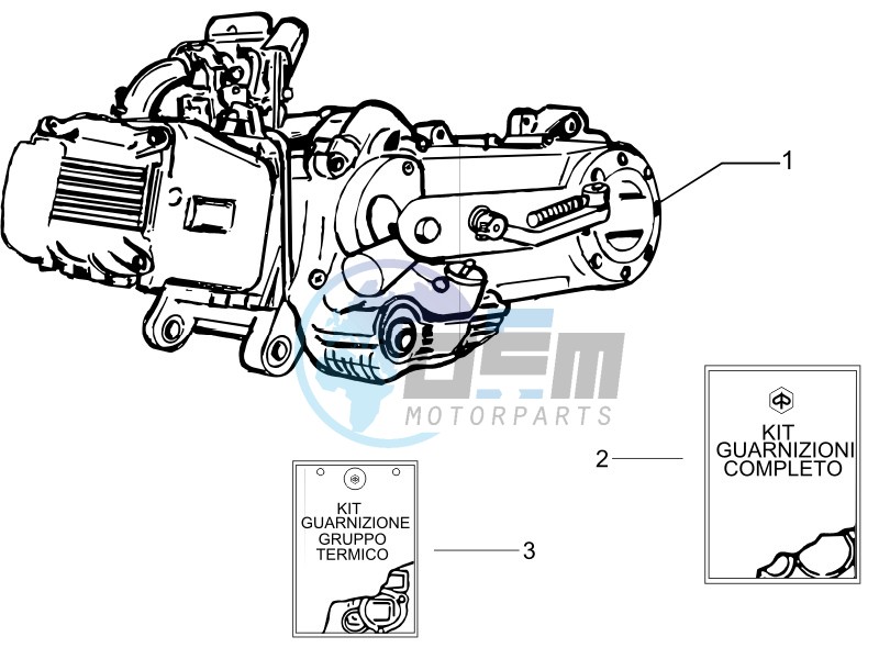 Engine, assembly