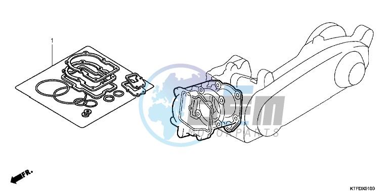 GASKET KIT A