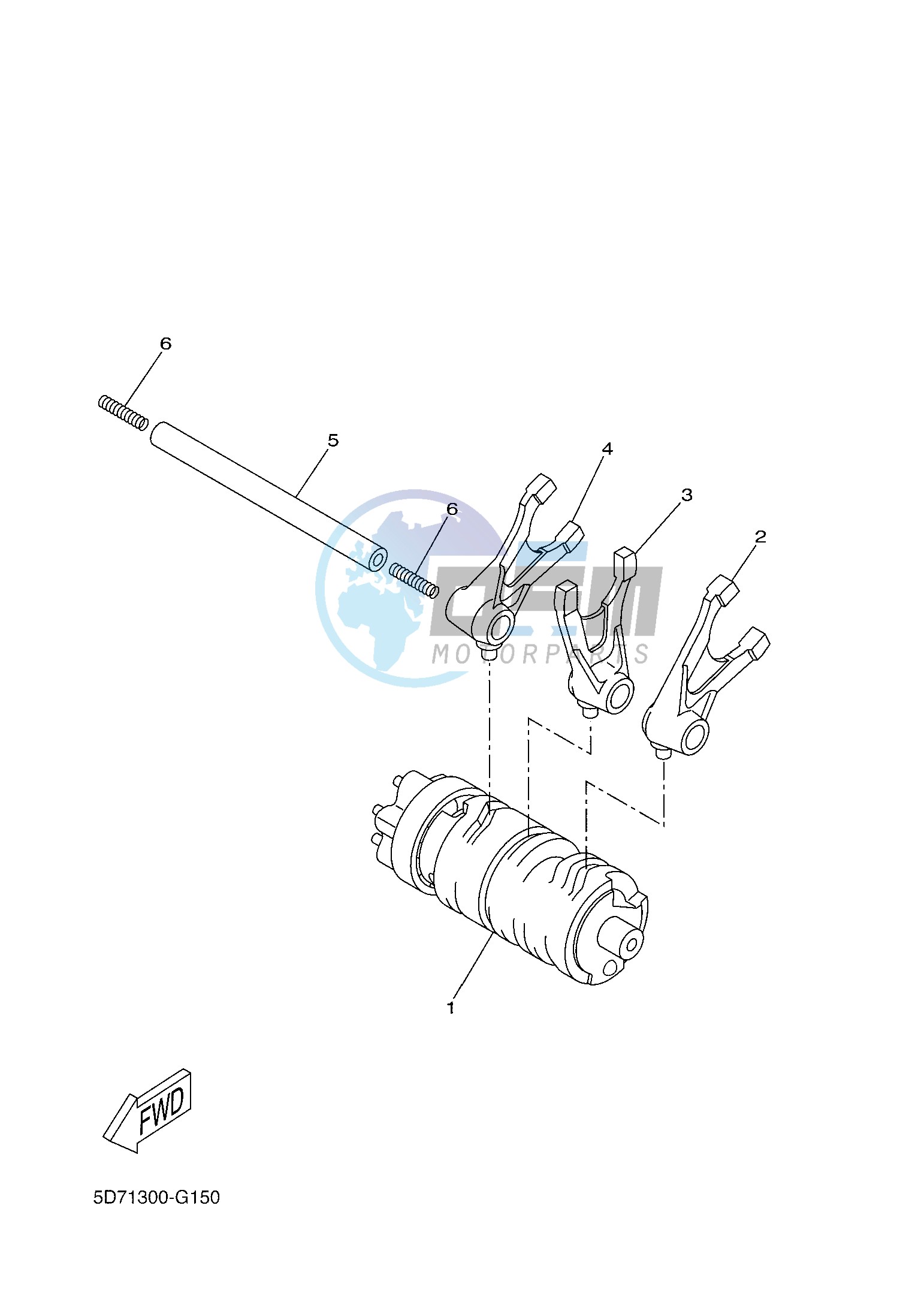 SHIFT CAM & FORK