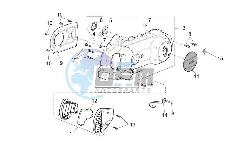 Variator cover