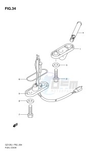 GZ125 (P02) drawing FUEL COCK