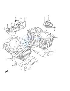 VZ800 (E3-E28) MARAUDER drawing CYLINDER