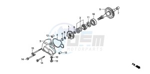 CRM50R drawing WATER PUMP