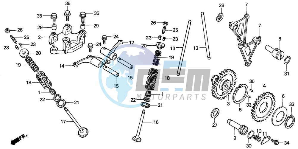 CAMSHAFT/VALVE (2)