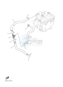 WR250F (2GB2 2GB3 2GB4 2GB4) drawing AIR INDUCTION SYSTEM