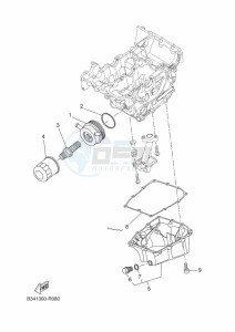 XSR700 MTM690 (BJV1) drawing OIL CLEANER