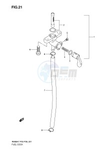 RM85 (P3-P28) drawing FUEL COCK