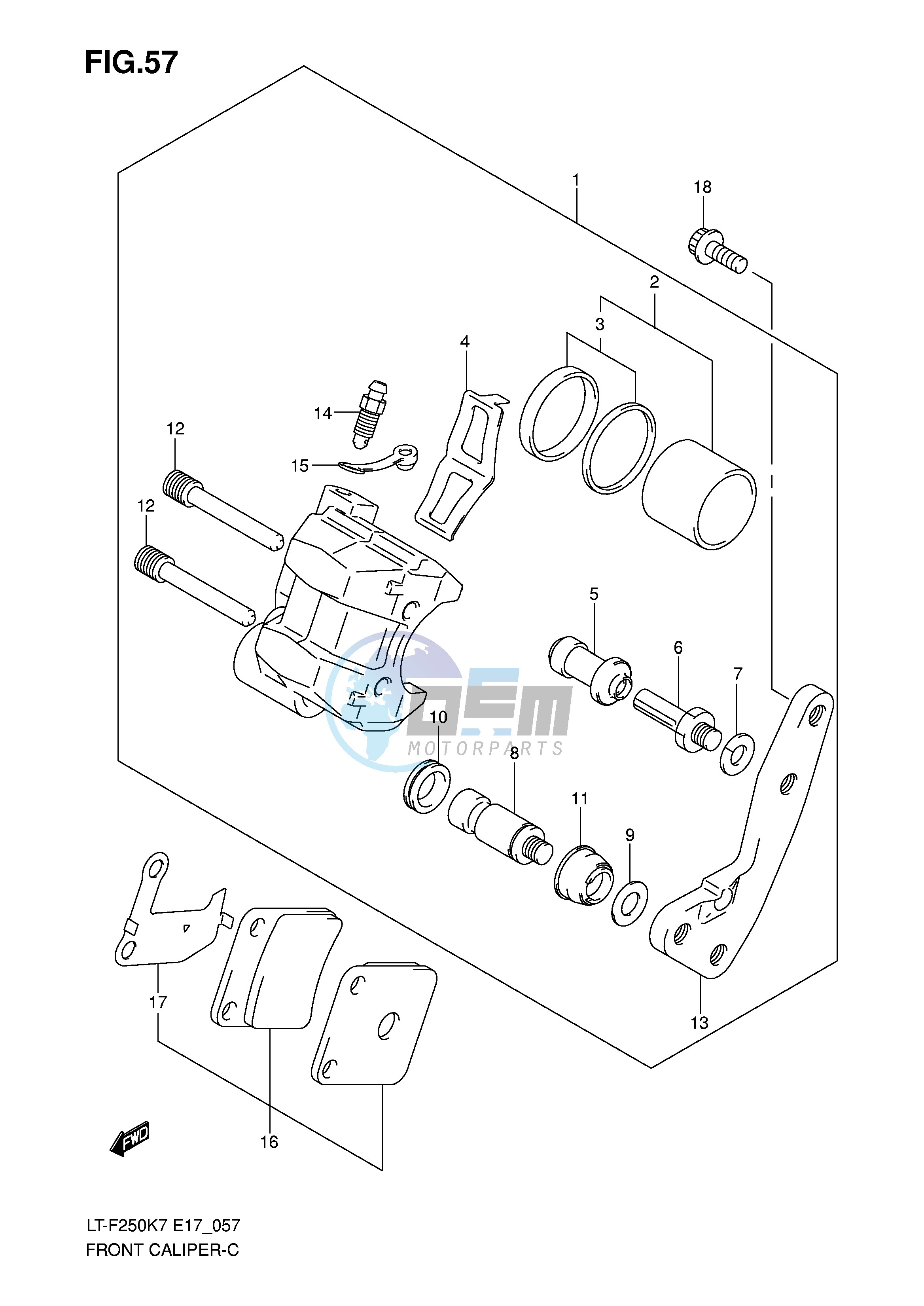 FRONT CALIPER