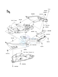 ER 650 C [ER-6N](9F) C9F drawing SEAT COVER