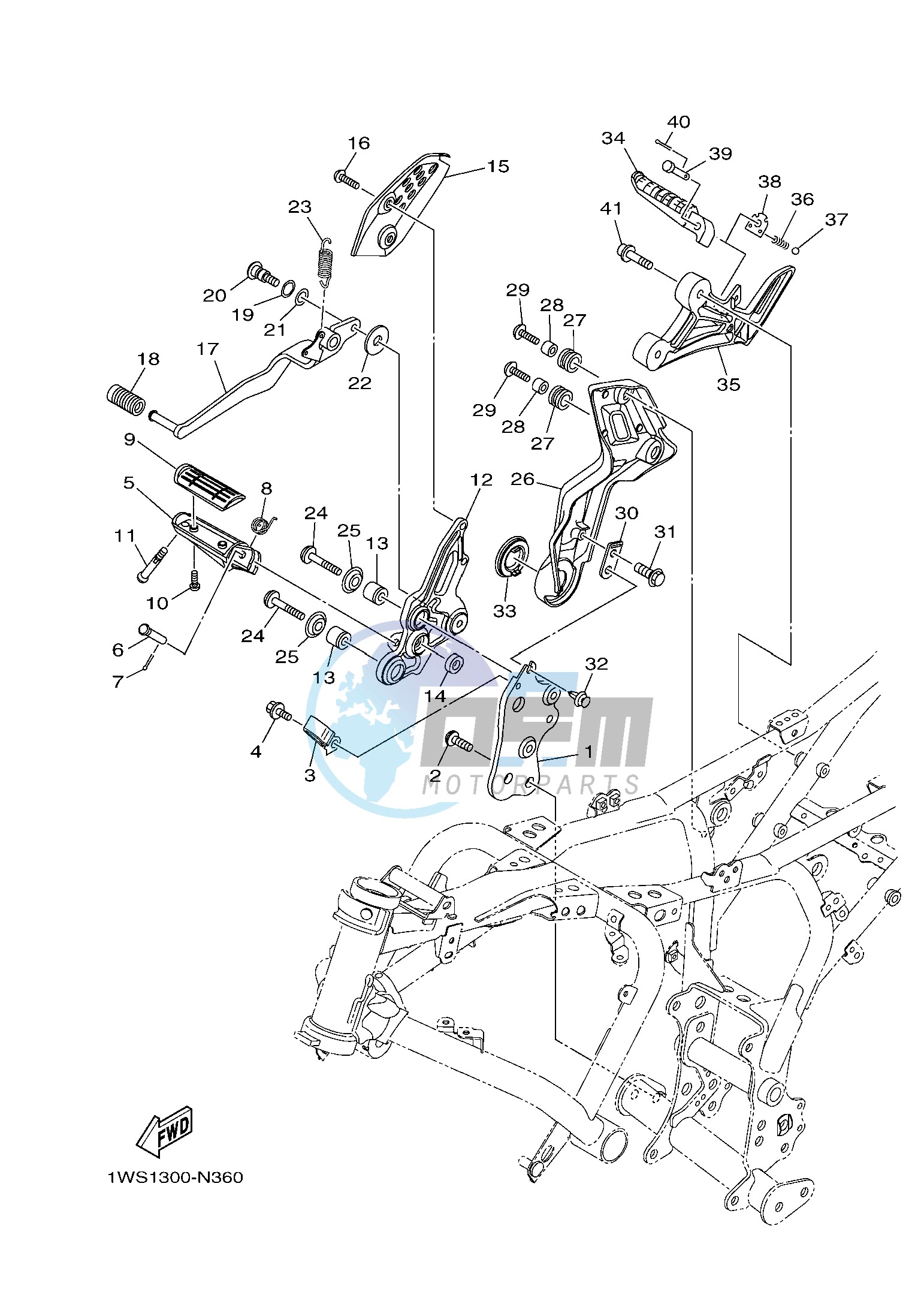 STAND & FOOTREST 2