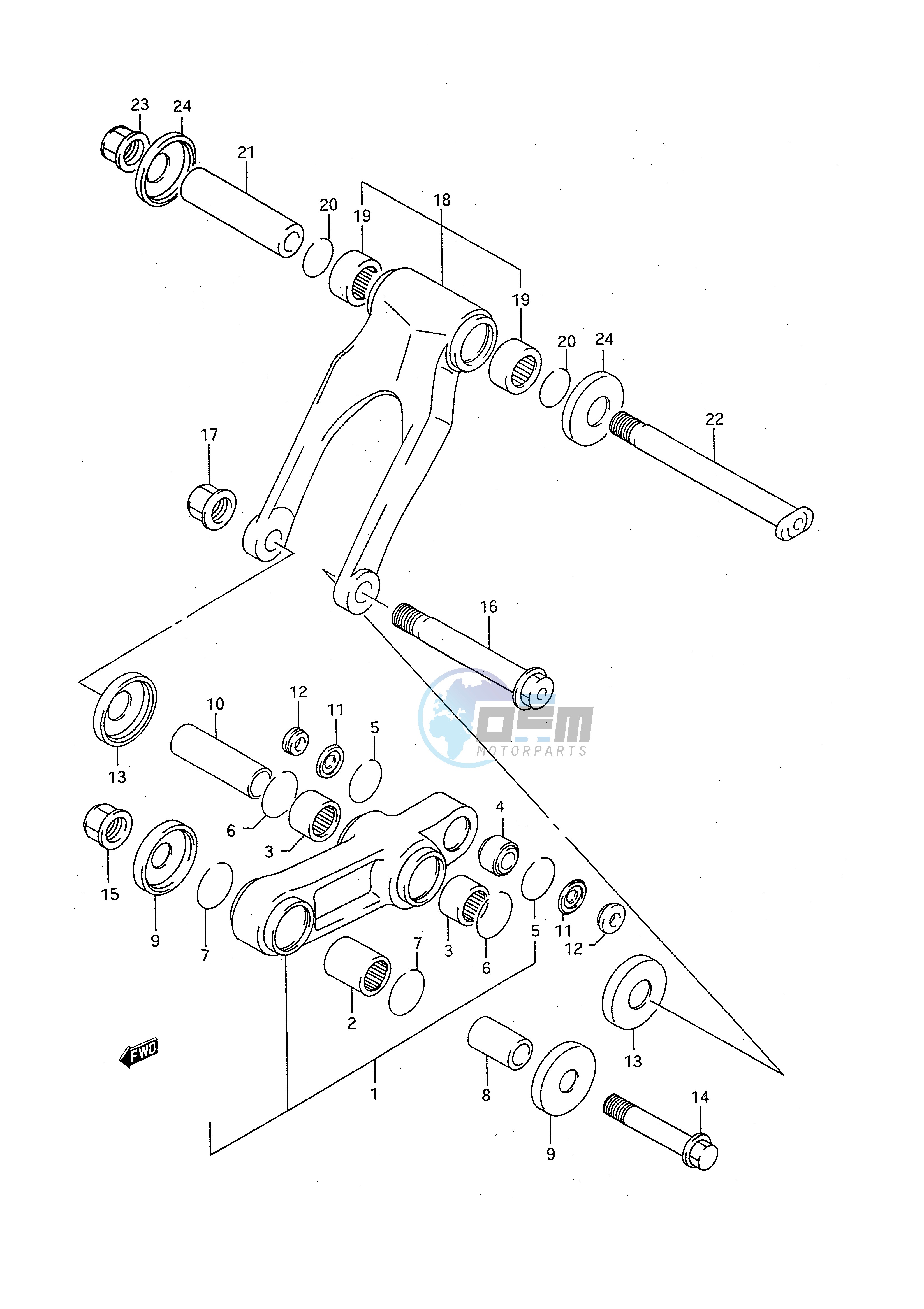 CUSHION LEVER (MODEL P R S)