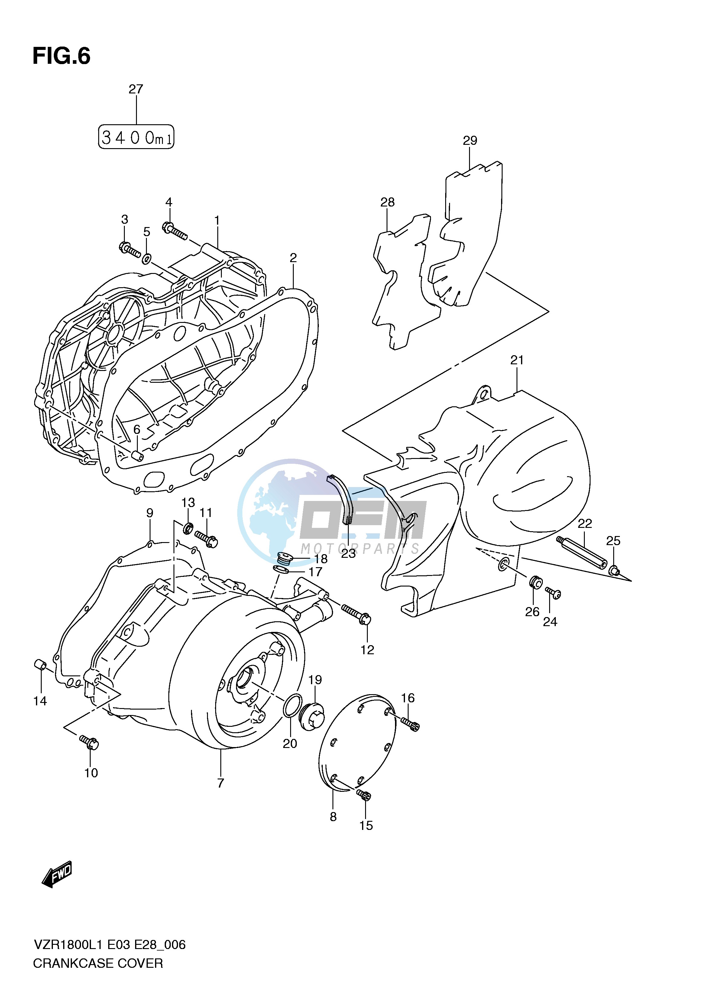 CRANKCASE COVER