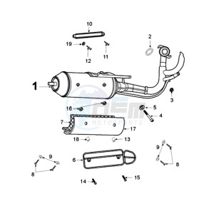 LUDIX 14 EP 2T EU drawing EXHAUST