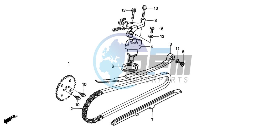 CAM CHAIN/TENSIONER