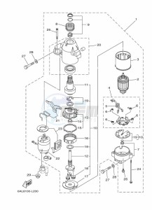 F250GETX drawing STARTER-MOTOR