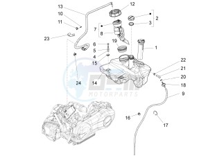 S 125 4T 3V ie drawing Fuel Tank