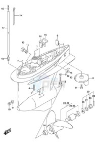 DF 150 drawing Gear Case