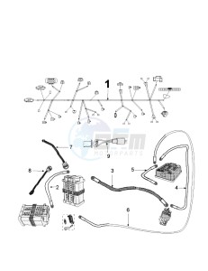 E VIVACITY A drawing PLUG WIRING HARNESS