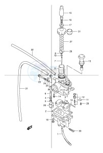 LT80 (P1) drawing CARBURETOR