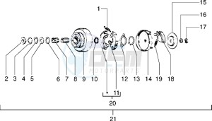 Si 50 mix drawing Driving pulley