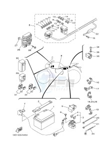 MT07A MT-07 ABS 700 (1XB6 1XB8) drawing ELECTRICAL 1