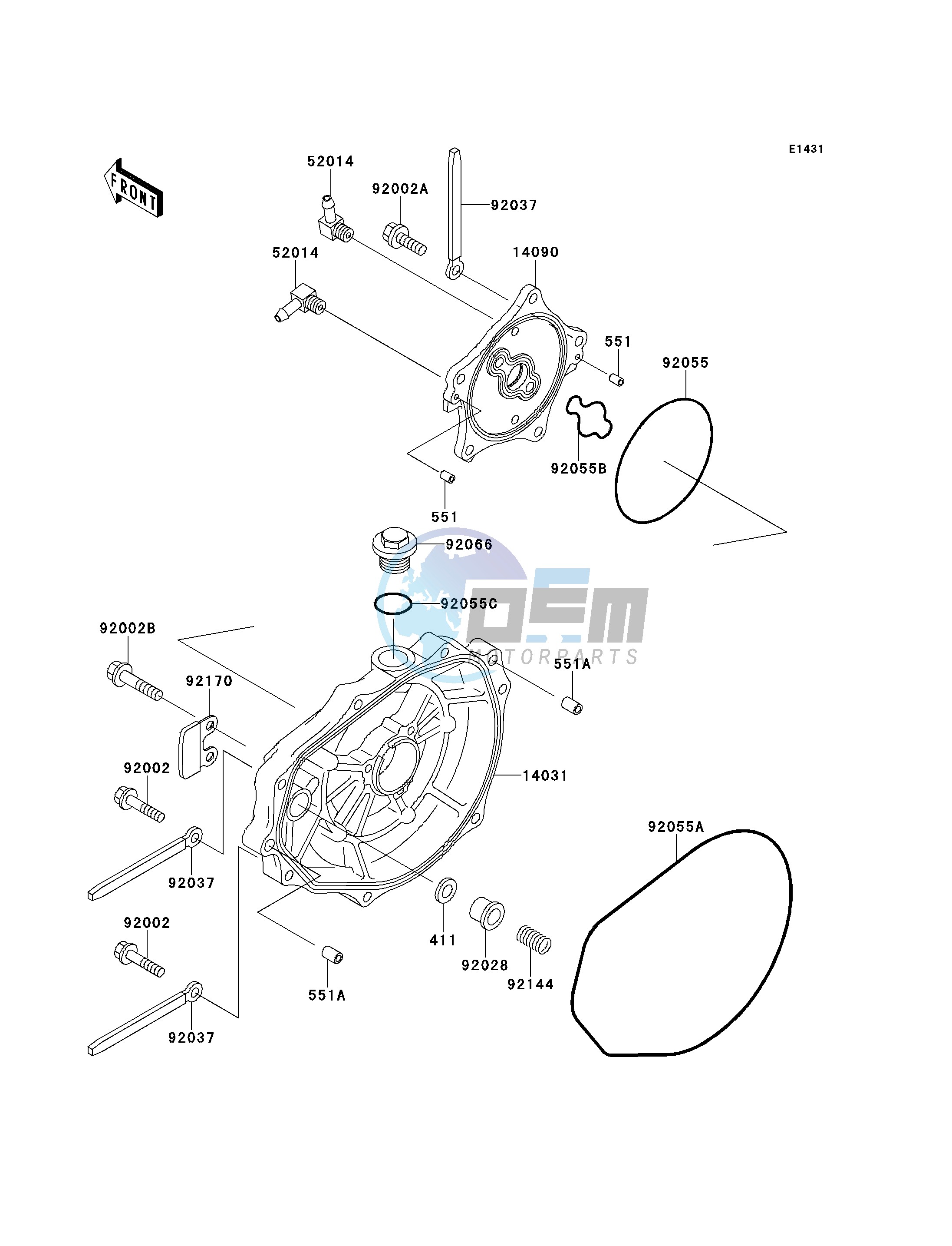 ENGINE COVER-- S- -