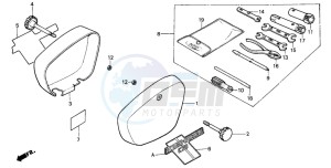 C90Z 50 drawing TOOLS/BATTERY BOX