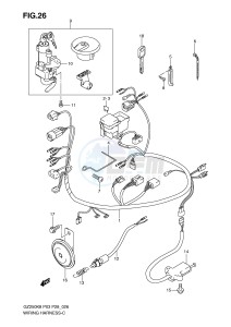 GZ250 (P3) drawing WIRING HARNESS