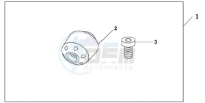 GL18009 NZ / AB NAV - (NZ / AB NAV) drawing CHROME BAR ENDS