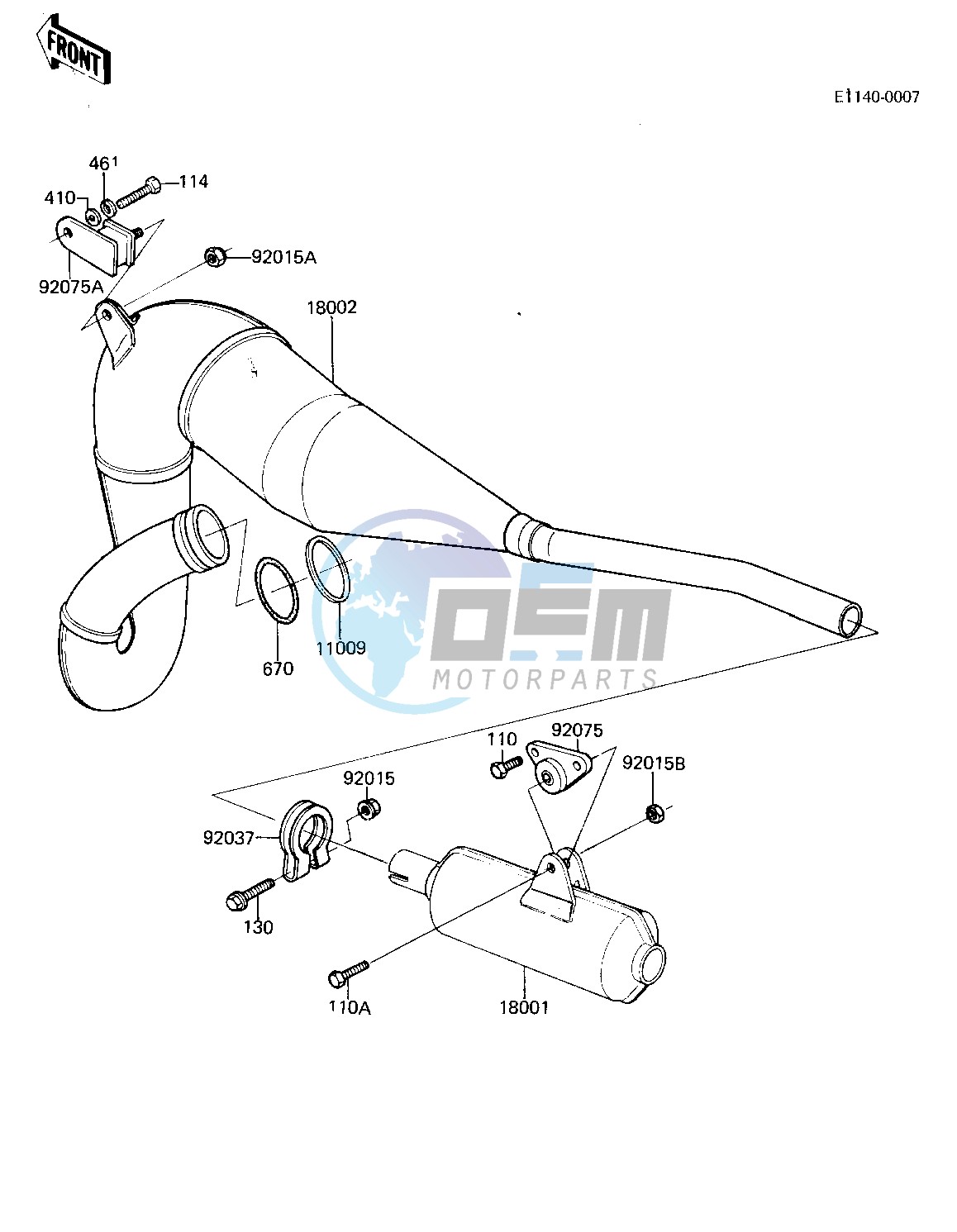 MUFFLER -- 81 A7- -