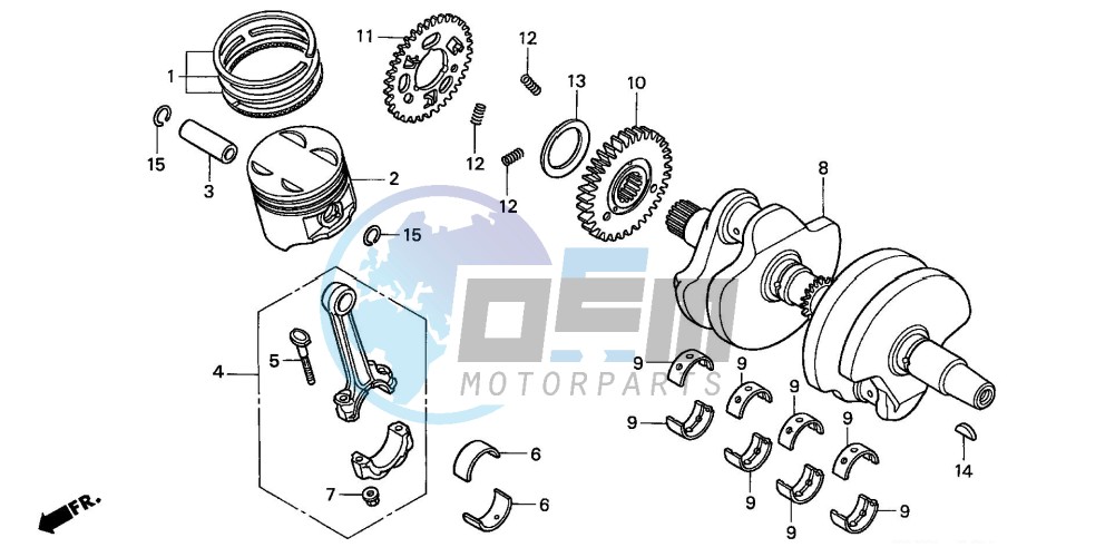 CRANKSHAFT/PISTON