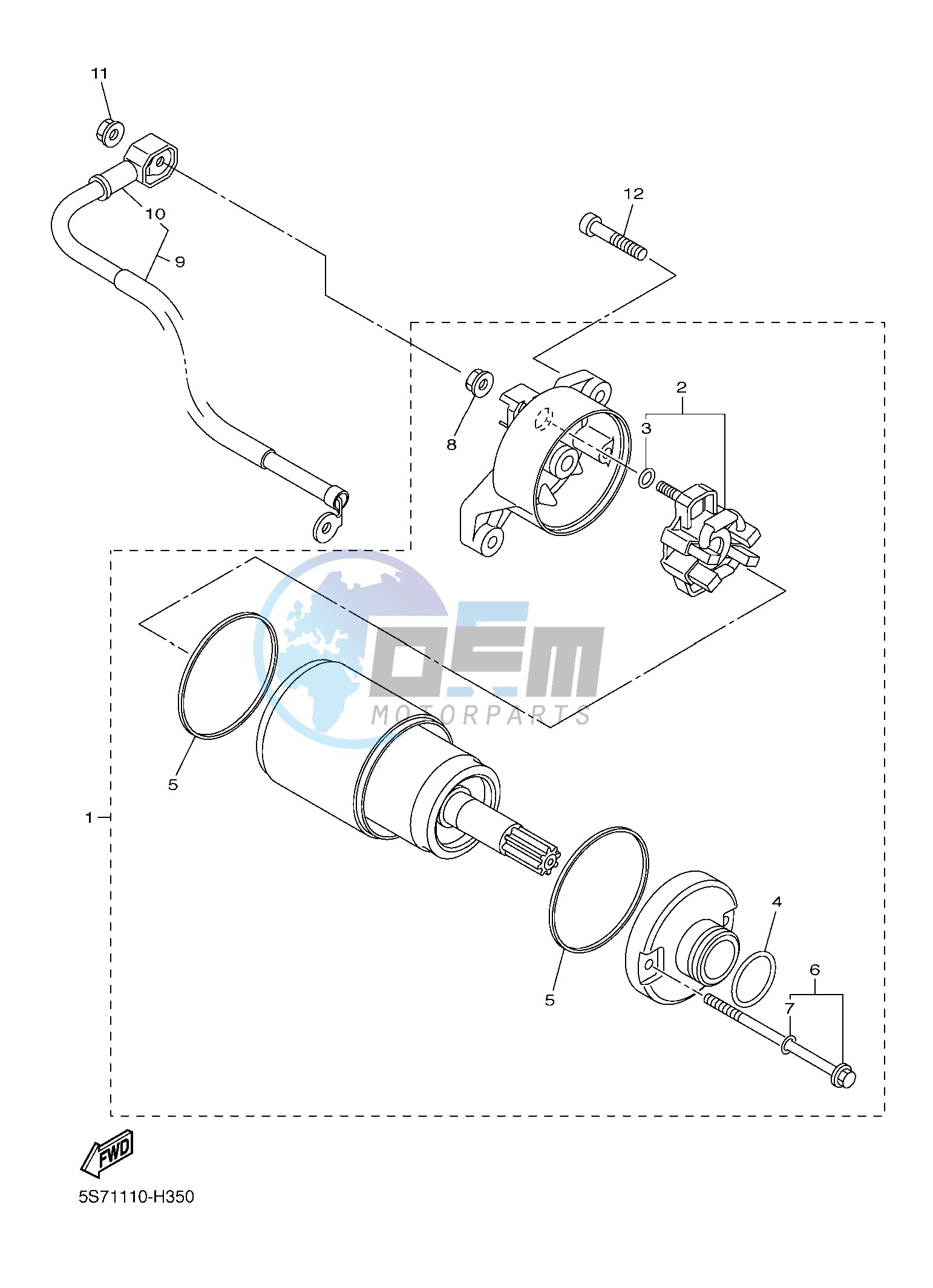 STARTING MOTOR