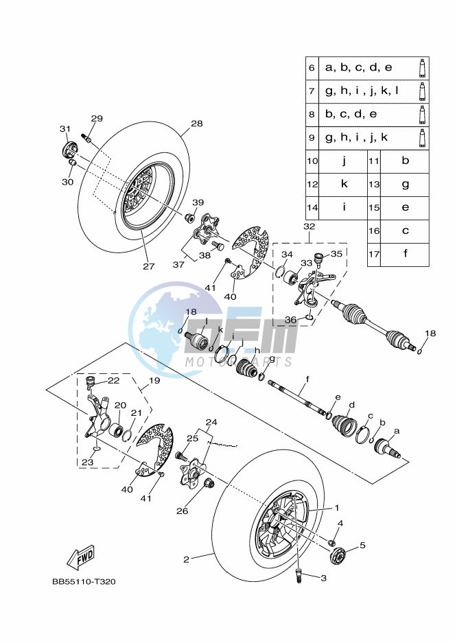 FRONT WHEEL