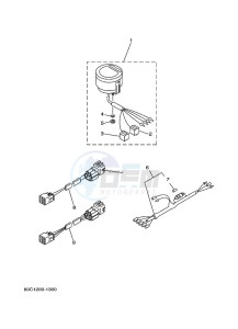 F100BETX drawing SPEEDOMETER