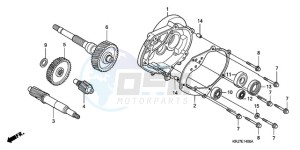 FES1259 France - (F / CMF 2F) drawing TRANSMISSION