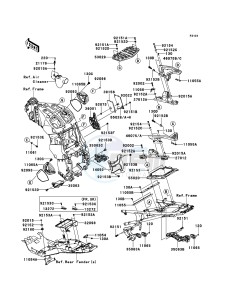 1400GTR_ABS ZG1400CBF FR GB XX (EU ME A(FRICA) drawing Frame Fittings