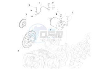 FLY 150 (NAFTA) drawing Stater - Electric starter