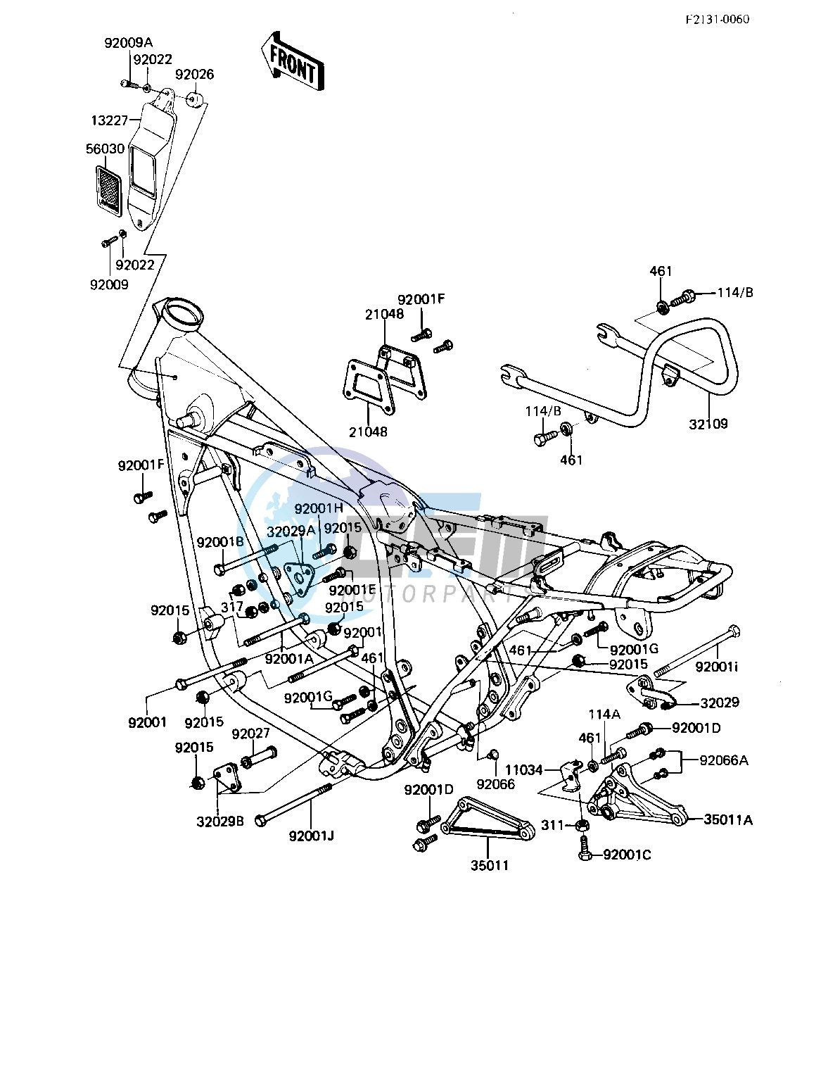 FRAME FITTINGS -- 81-82 H1_H2- -