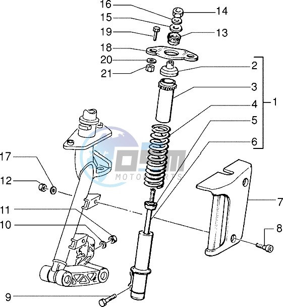 Front Shock absorber cover