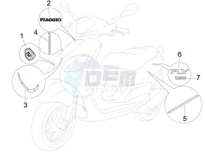 Fly 150 4t e3 drawing Plates - Emblems