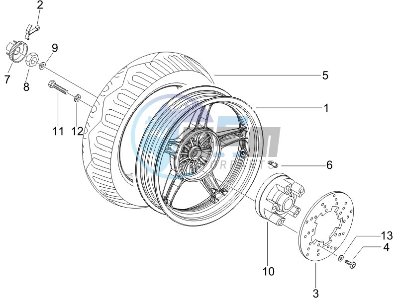 Rear Wheel