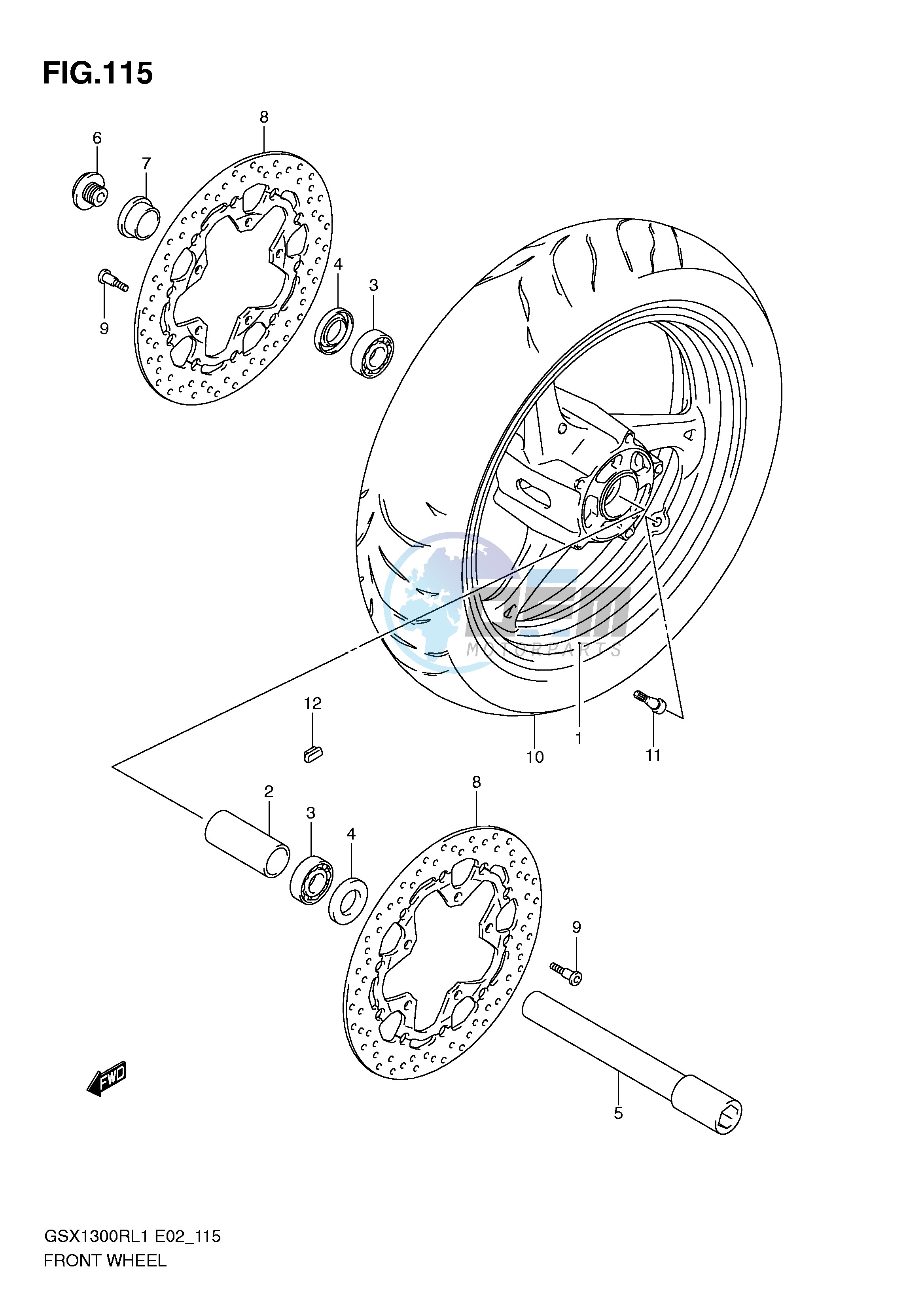 FRONT WHEEL