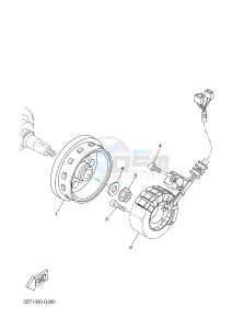 MT125 MT-125 (5D7C 5D7C 5D7C 5D7C) drawing GENERATOR