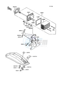 KE 100 B [KE100] (B11-B15) [KE100] drawing TAILLIGHT-- S- -